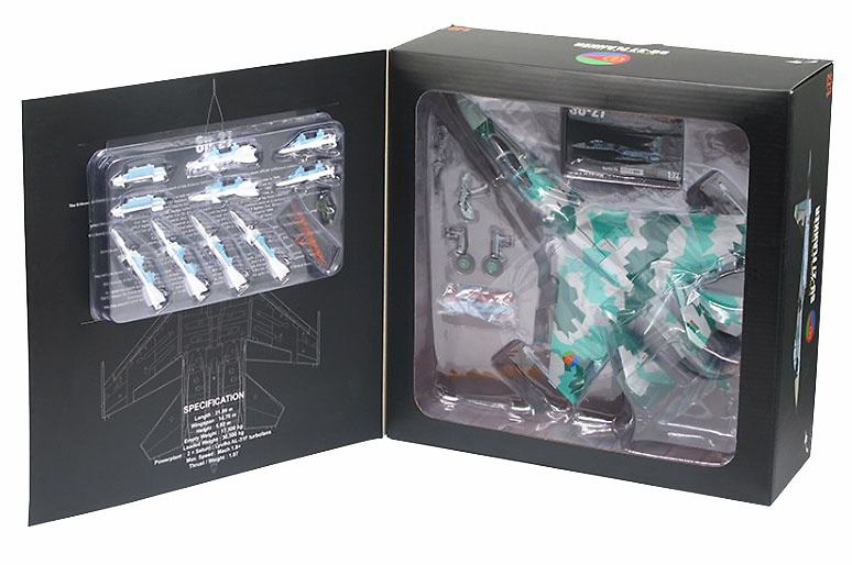 Sukhoi Su-27 Flanker Eritrean Air Force 2010, 1:72, JC Wings 