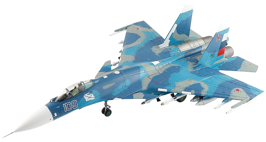 Sukhoi Su-27K Sea Flanker Bort 109, aircraft carrier 