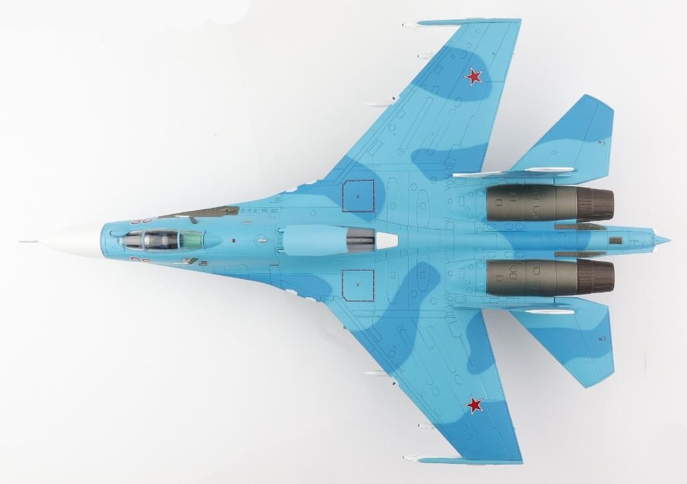 Sukhoi Su-27SM Flanker-B, Russian Air Force, Red 06, Russia, 2013, 1:72, Hobby Master 