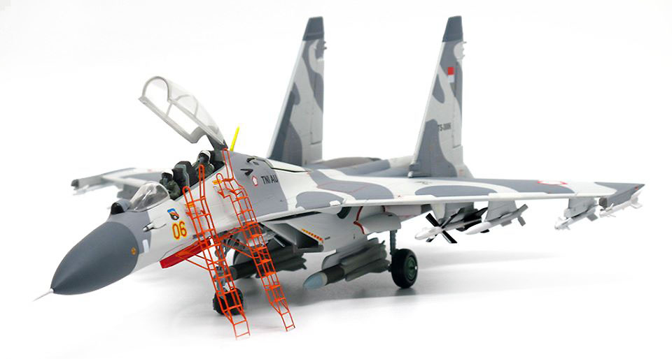 Sukhoi Su-30 MK Flanker-C Indonesian Air Force 11th Squadron 2016, 1:72, JC Wings 