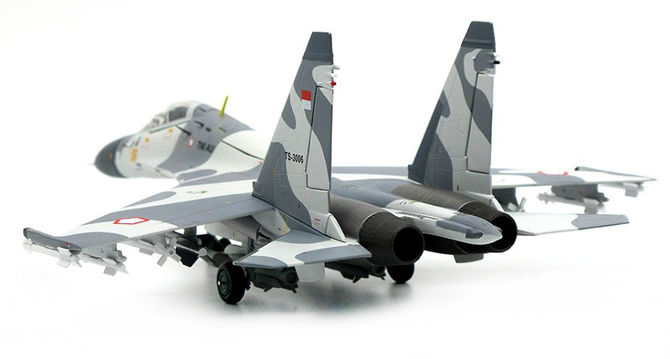 Sukhoi Su-30 MK Flanker-C Indonesian Air Force 11th Squadron 2016, 1:72, JC Wings 