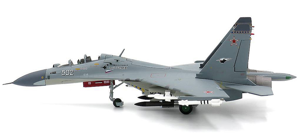 Sukhoi Su-30MK Flanker-C, White 502, Russian Air Force, 2006, 1:72, JC Wings 