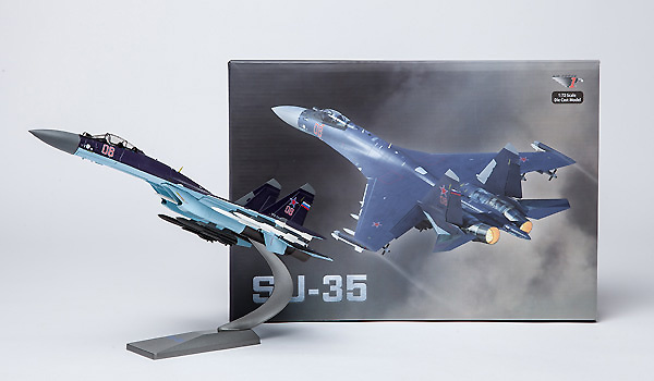 Sukhoi Su-35, Russian Air Force, Purple color scheme, 1:72, Air Force One 