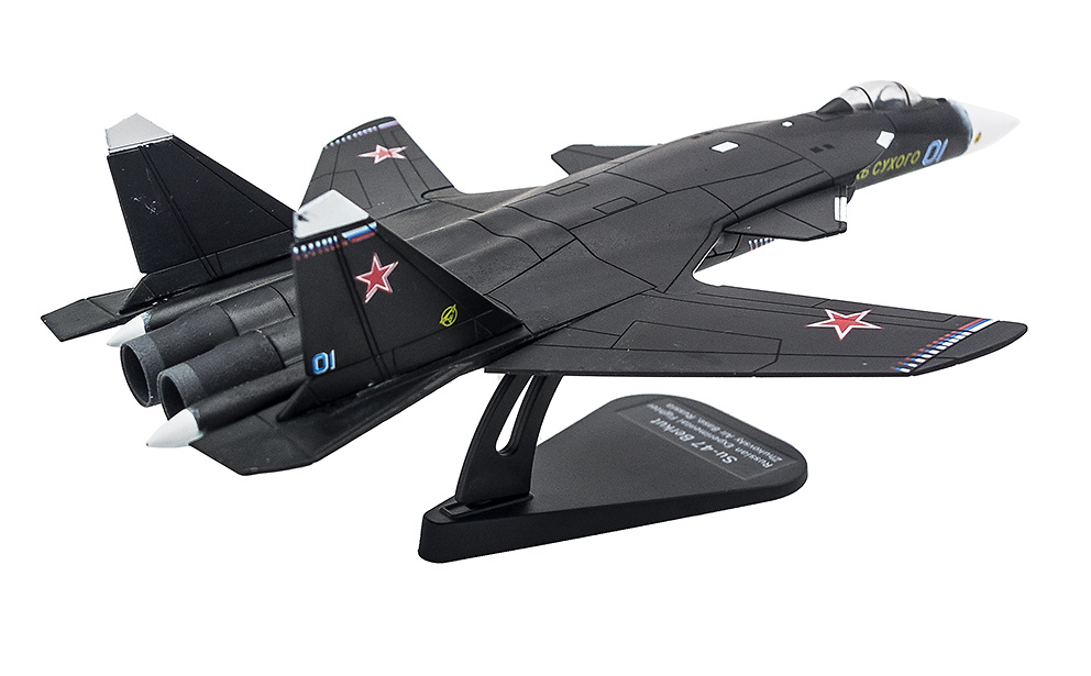 Sukhoi Su-47 Berkut, Zukhovsky AB, Russia, 2008, 1:100, Italeri 