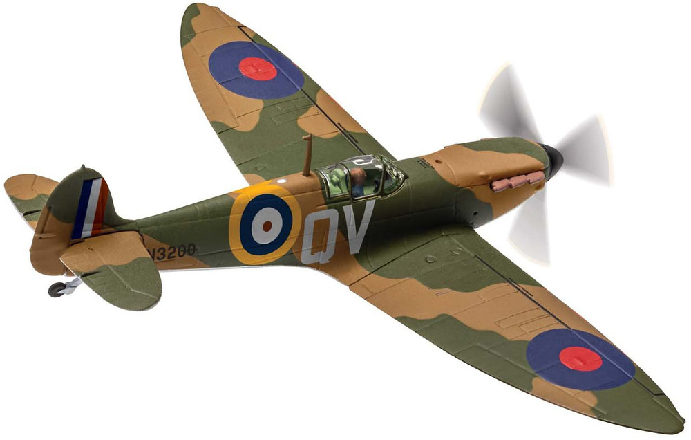 Supermarine Spitfire Mk.1a N3200 'QV', RAF No.19 Squadron, Dunkirk evacuation, May 1940, 1:72, Corgi 