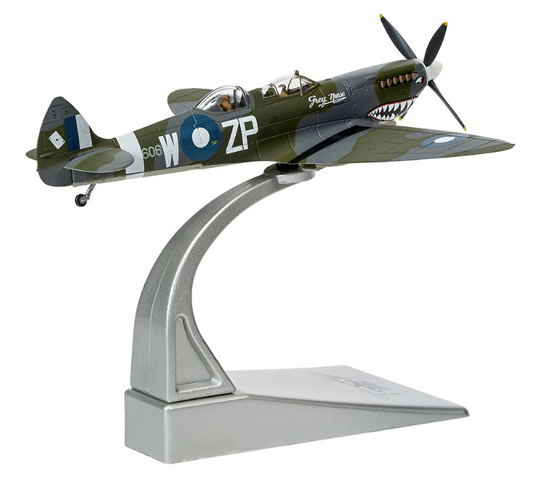 Supermarine Spitfire T.9 TE308 'Grey Nurse', Biggin Hill Heritage Hangar, 1:72, Corgi 