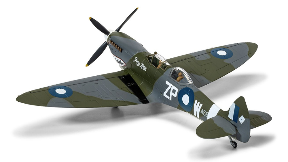 Supermarine Spitfire T.9 TE308 'Grey Nurse', Biggin Hill Heritage Hangar, 1:72, Corgi 