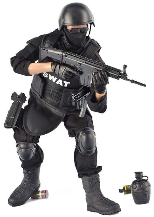 Swat, Special Forces Figure, 1:6, KADHOBBY 