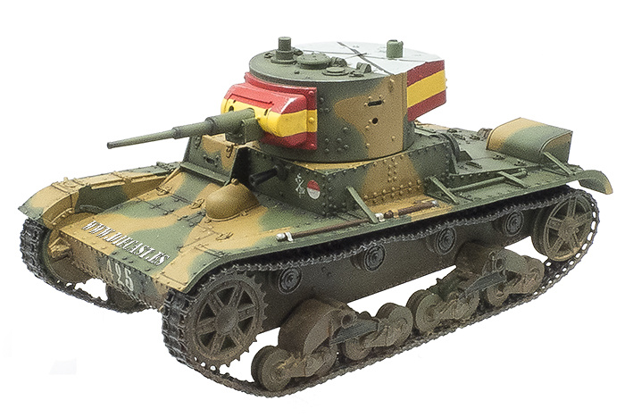 T-26, light tank, Spain, Spanish Civil War, 1:30, John Jenkins 