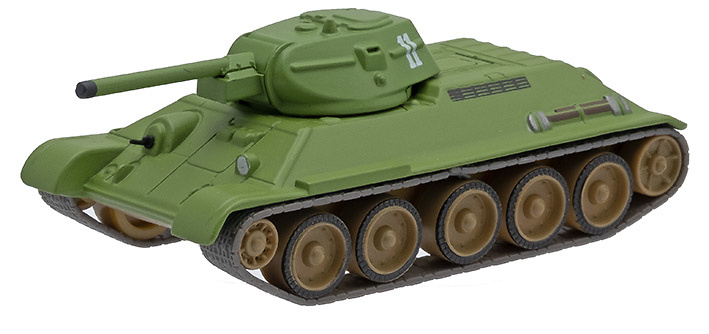 T-34, Soviet Army, WWII, 1:72, DeAgostini 