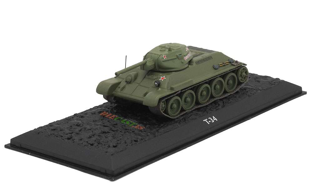 T-34, Soviet Union, 1940/58, 1:72, Atlas Editions 