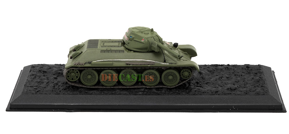 T-34, Soviet Union, 1940/58, 1:72, Atlas Editions 