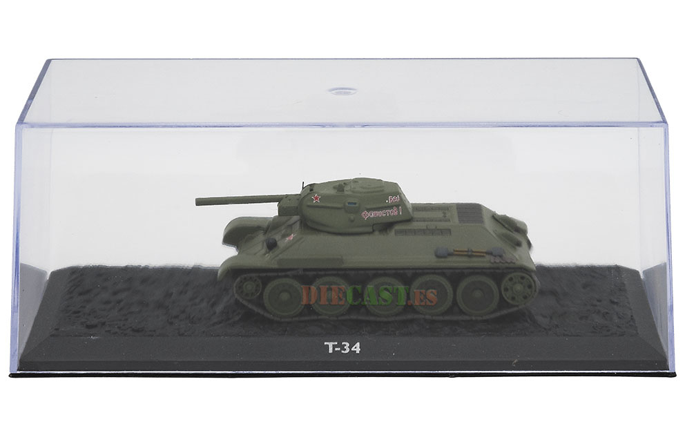 T-34, Soviet Union, 1940/58, 1:72, Atlas Editions 