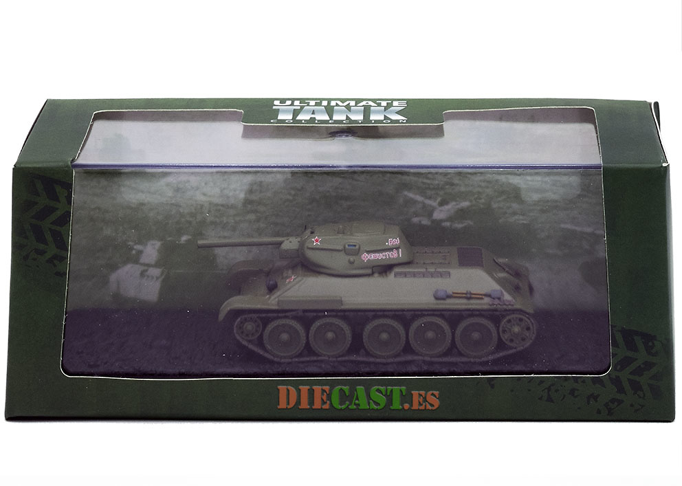 T-34, Soviet Union, 1940/58, 1:72, Atlas Editions 