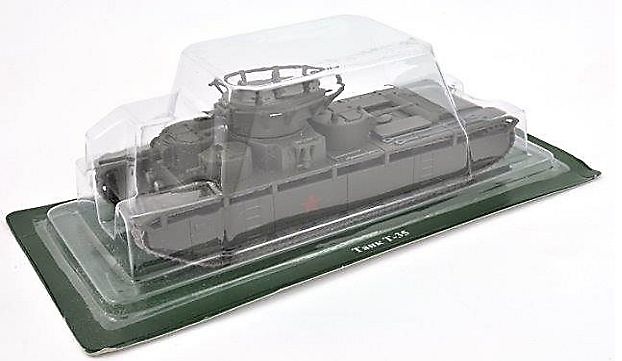 T-35, Soviet heavy tank, 1:72, DeAgostini 