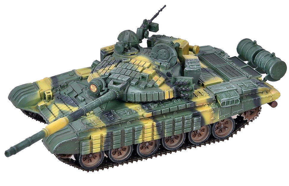 T-72B with Active Reactive Shielding (ERA), Soviet Army, 1980, 1:72, Modelcollect 