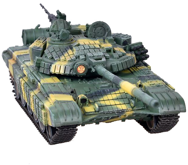 T-72B with Active Reactive Shielding (ERA), Soviet Army, 1980, 1:72, Modelcollect 