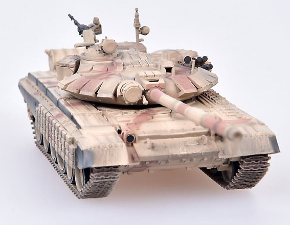 T-72BM with Kontakt-1 (reactive armor), Syrian War, Aleppo, 2016, 1:72, Modelcollect 