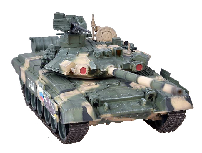 T-90 main battle tank, 38 Institute for Scientific Research and Military Tests in Kubinka, 1:72, Modelcollect 