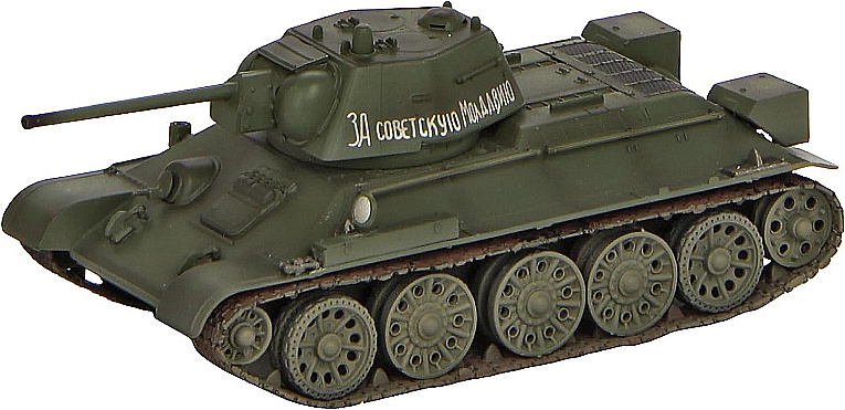 T34/76, Russian Army, 1943, 1:72, Easy Model 