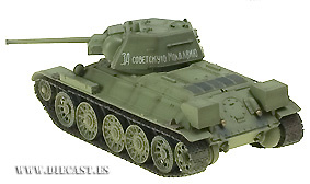 T34/76, Russian Army, 1943, 1:72, Easy Model 