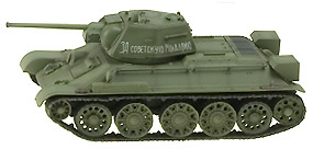 T34/76, Russian Army, 1943, 1:72, Easy Model 