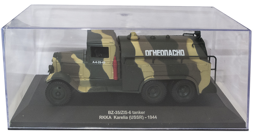 Tanker Truck BZ-35 / ZIS-6, RKKA (Red Army), Karelia, USSR, 1944, 1:43, Atlas 