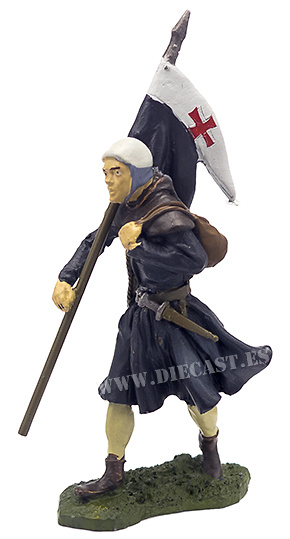 Templar Squire with Banner, 1:30, Hobby & Work 