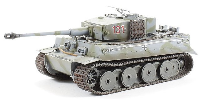 EM, TIGER I, MIDDLE TYPE, s.SS-Pz.Abt.101, 1:72 