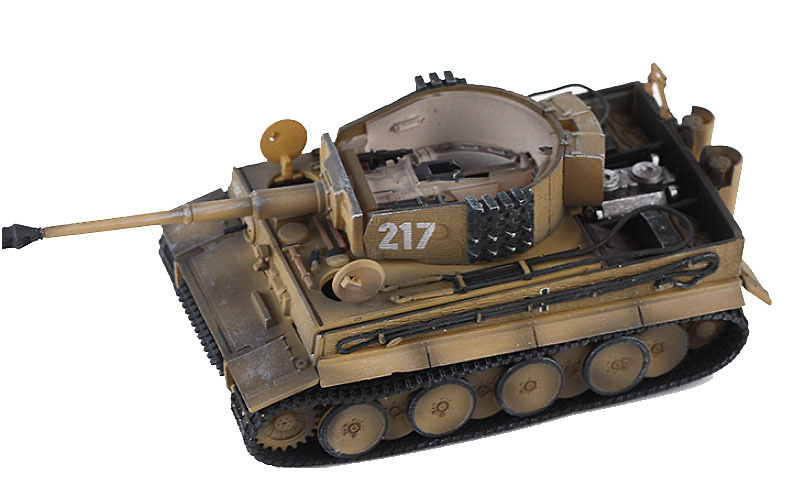 Tiger I ‘217’, Teniente Otto Carius, 502nd Heavy Panzer Battalion, Leningrad, 1944, 1:72, PMA 