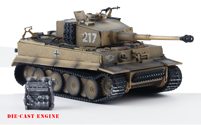 Tiger I ‘217’, Teniente Otto Carius, 502nd Heavy Panzer Battalion, Leningrad, 1944, 1:72, PMA 