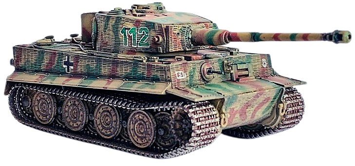 Tiger I Late Production w/Zimmerit, 1./s.Pz.Abt. 101, Normandy 1944, 1/72, Dragon Armor 