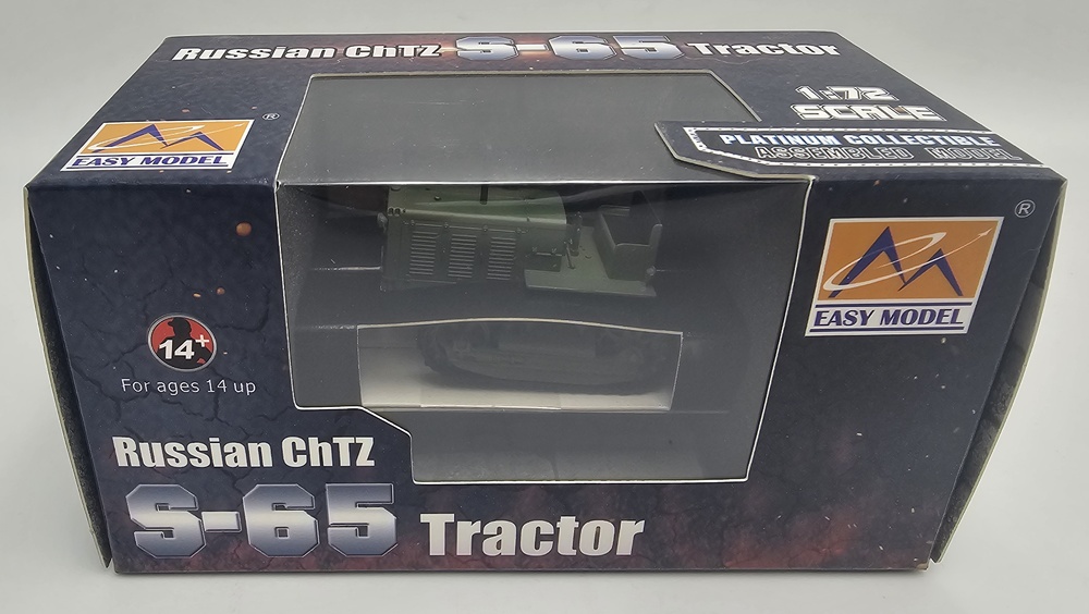 Tractor, S-65, Russian ChTZ, 1:72, Easy Model 