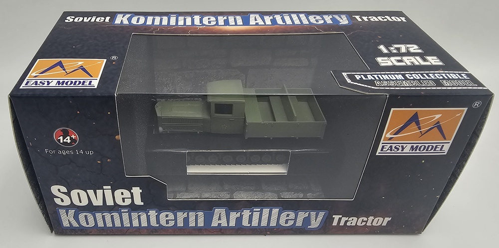 Tractor, Soviet Komintern Artillery, 1:72, Easy Model 