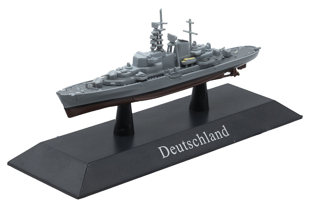 Training ship Deutschland, Kriegsmarine, 1960, 1: 1250, DeAgostini 