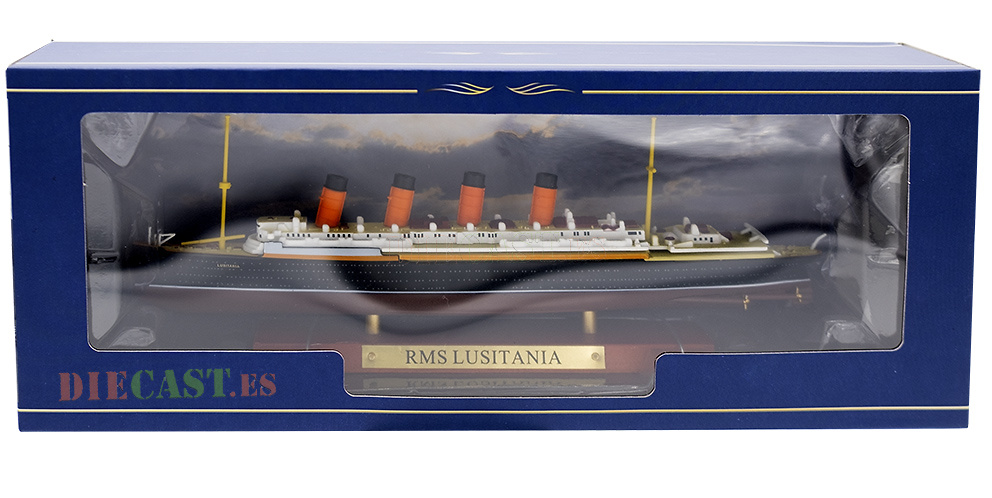 Transatlantic RMS Lusitania, Great Britain, 1906, 1: 1250, Atlas 