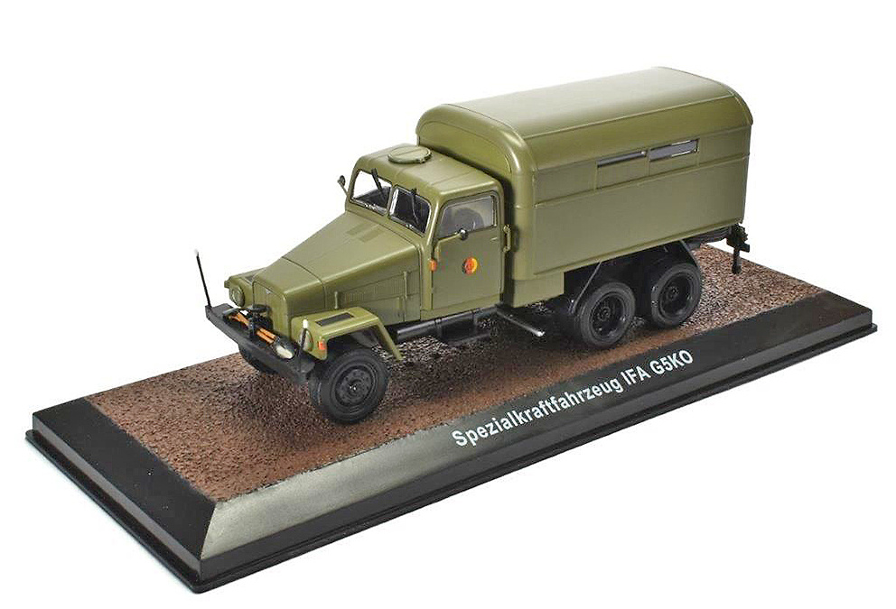 Truck IFA G5KO Spezialkraftfahrzeug NVA-Fahrzeuge, RDA, 1:43, Atlas 