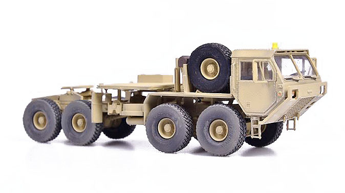 Truck USA M983 Hemtt Tractor yellow, 2010s, U.S. Army, 1:72, Modelcollect 