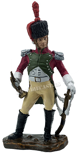 Trumpet of the 17th Dragoon Regiment, Scelta Company, 1810, 1:30, Hobby & Work 