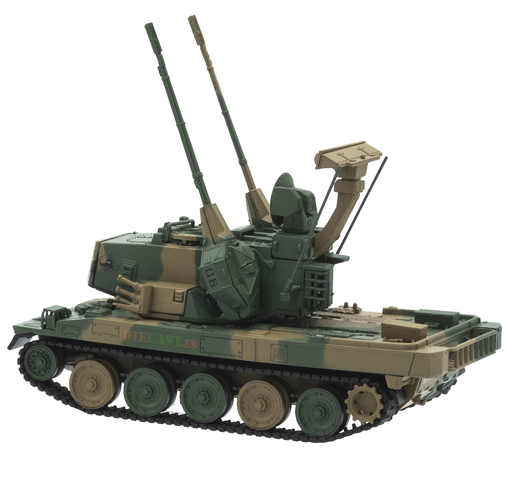 Type 87, Self-propelled Anti-aircraft, JGSDF, Japan, 1:72, DeAgostini 