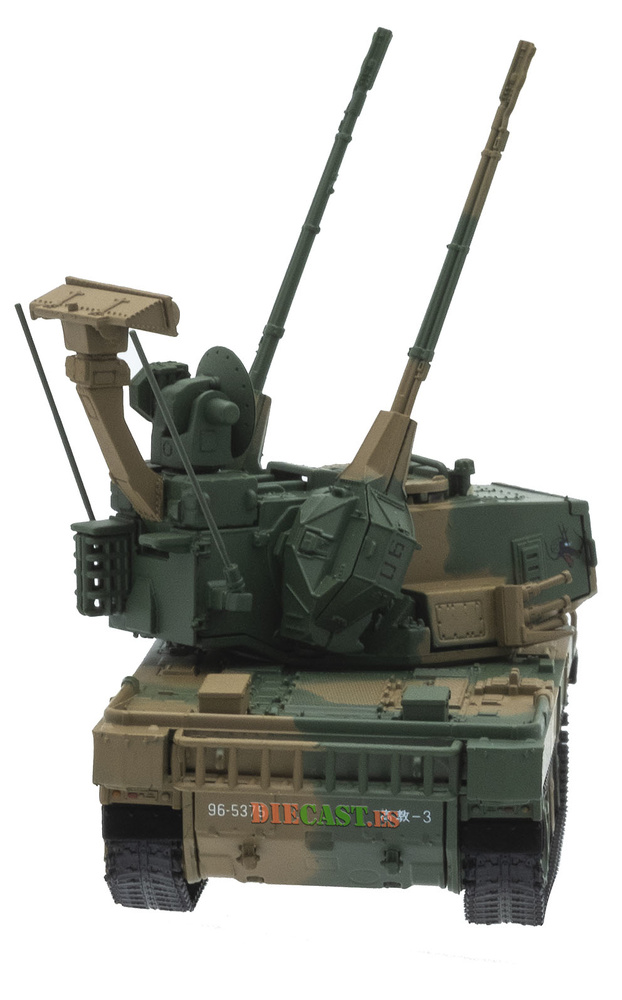 Type 87, Self-propelled Anti-aircraft, JGSDF, Japan, 1:72, DeAgostini 