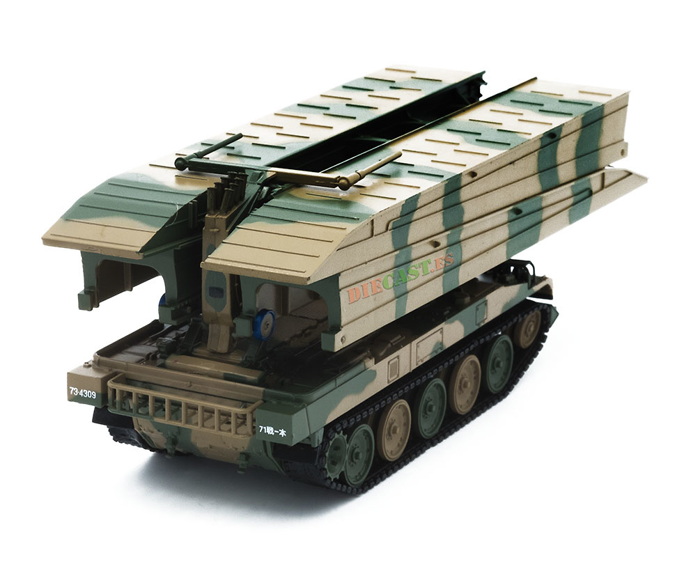 Type 91, AVBL, armored vehicle bridge launcher, JGSDF, Japan, 1:72, DeAgostini 