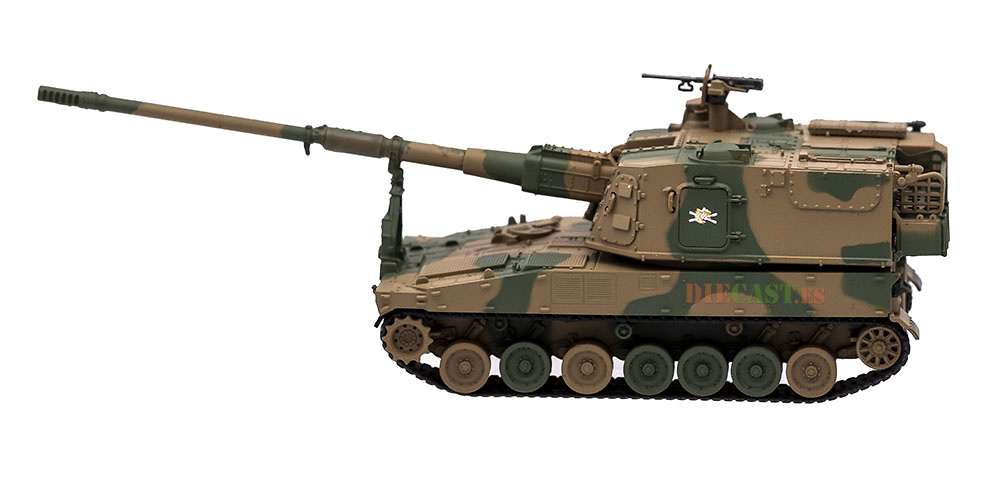 Type 99, 155 mm., Self-propelled howitzer, JGSDF, 999-Present, Japan, 1:72, DeAgostini 