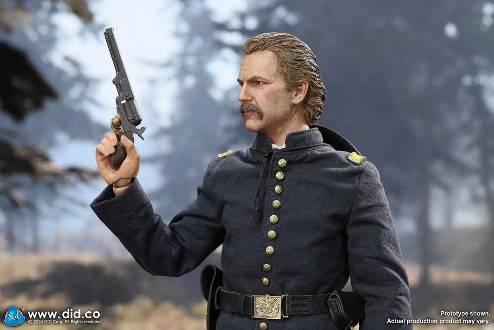 U.S. Civil War Union Army Lieutenant - John Dunbar + Civil War Brown War Horse, 1:6, Did 