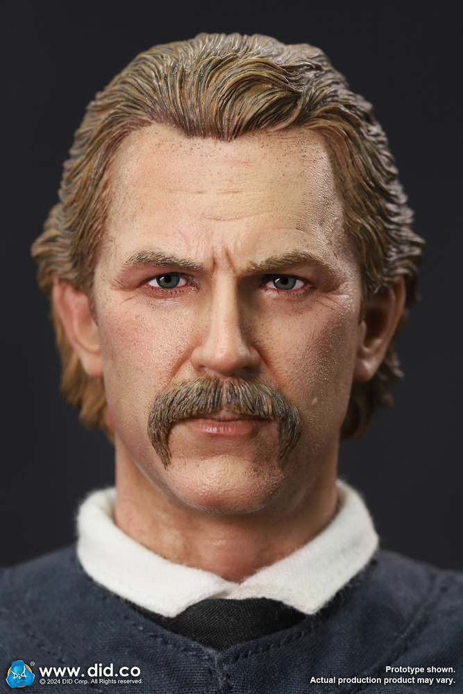 U.S. Civil War Union Army Lieutenant - John Dunbar + Civil War Brown War Horse, 1:6, Did 