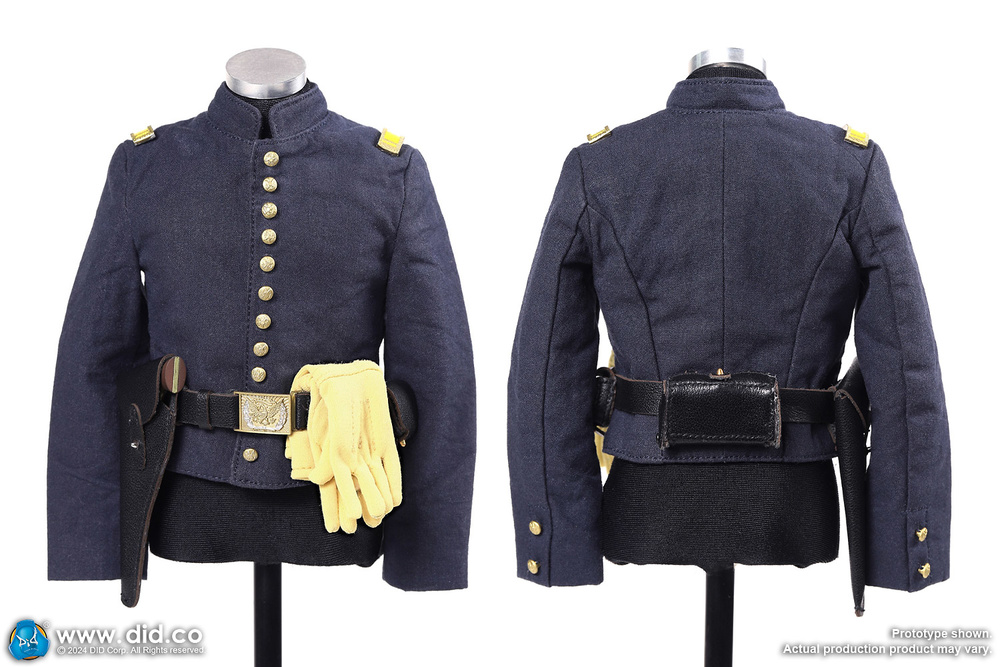 U.S. Civil War Union Army Lieutenant - John Dunbar + Civil War Brown War Horse, 1:6, Did 