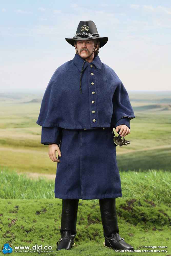 U.S. Civil War Union Army Lieutenant - John Dunbar + Civil War Brown War Horse, 1:6, Did 