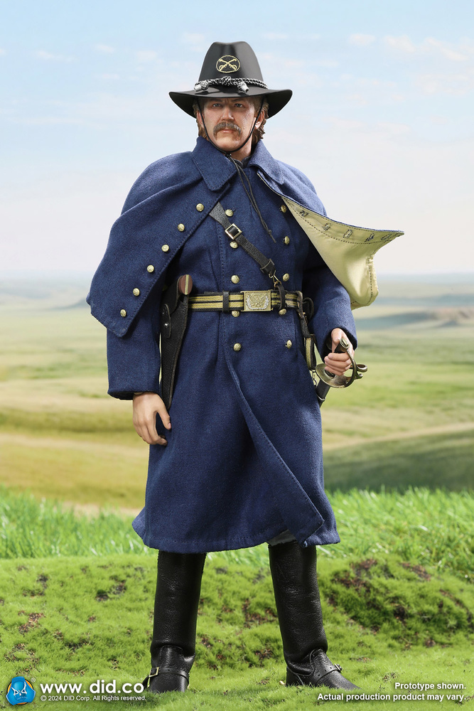 U.S. Civil War Union Army Lieutenant - John Dunbar + Civil War Brown War Horse, 1:6, Did 