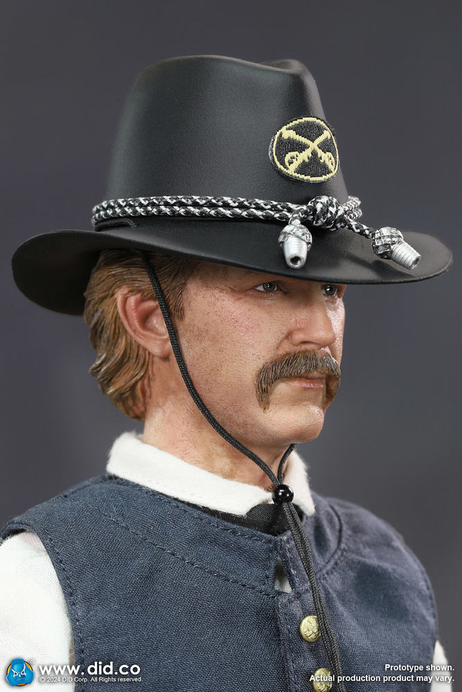 U.S. Civil War Union Army Lieutenant - John Dunbar + Civil War Brown War Horse, 1:6, Did 