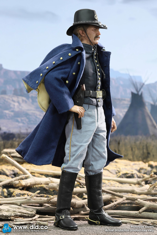 U.S. Civil War Union Army Lieutenant - John Dunbar + Civil War Brown War Horse, 1:6, Did 